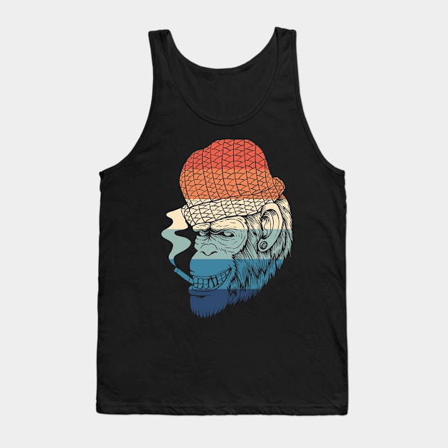 Monkey Classic Gangster Tank Top by Rise And Design